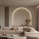 Serene Arched Feature Wall